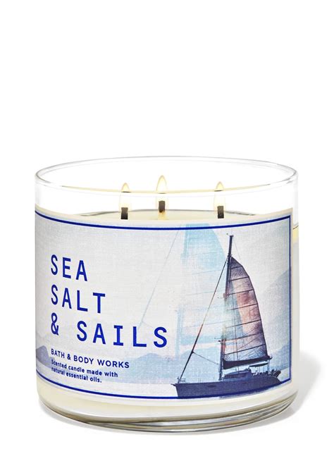 Buy Bath & Body Works Sea Salt & Sails 3-Wick Candle Online at Low ...