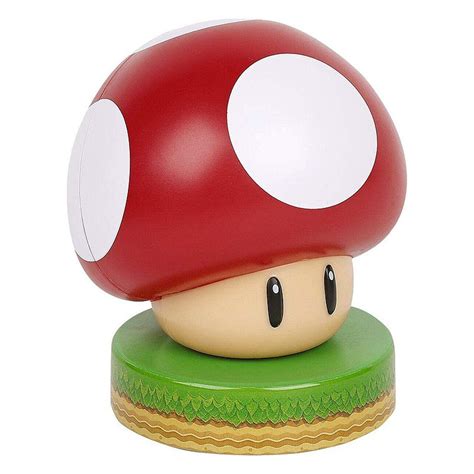 Buy Paladone Super Mario Bros. Mushroom 3D Night Light, Decorative Lamp ...