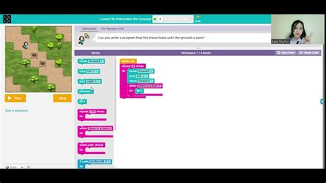 Code.org Lesson 2 Vidoes 的图像结果