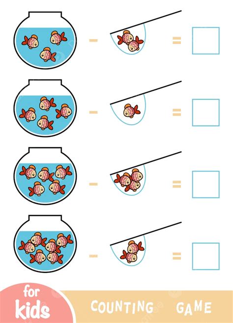 Counting Game For Preschool Children, Educational, Test, Task PNG and ...