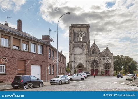 The Saint-Gilles Church in Abbeville Editorial Image - Image of french ...