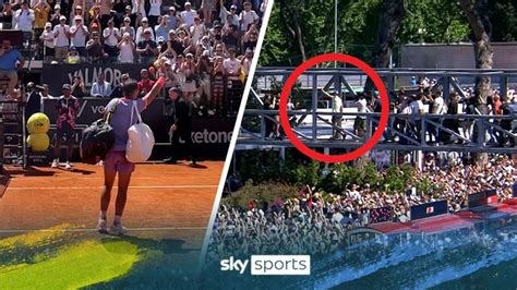 Rafael Nadal receives standing ovation in Rome and waves to a sea of ...