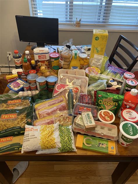 Recent grocery haul - got almost everything on sale for approx 200 ...
