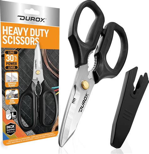 DUROX - Heavy Duty Scissors, Multipurpose Utility Scissors. Built to ...