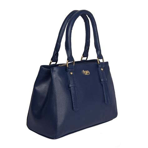 Buy Bagsy Malone Prussian Lazuli Handle Handbags Online