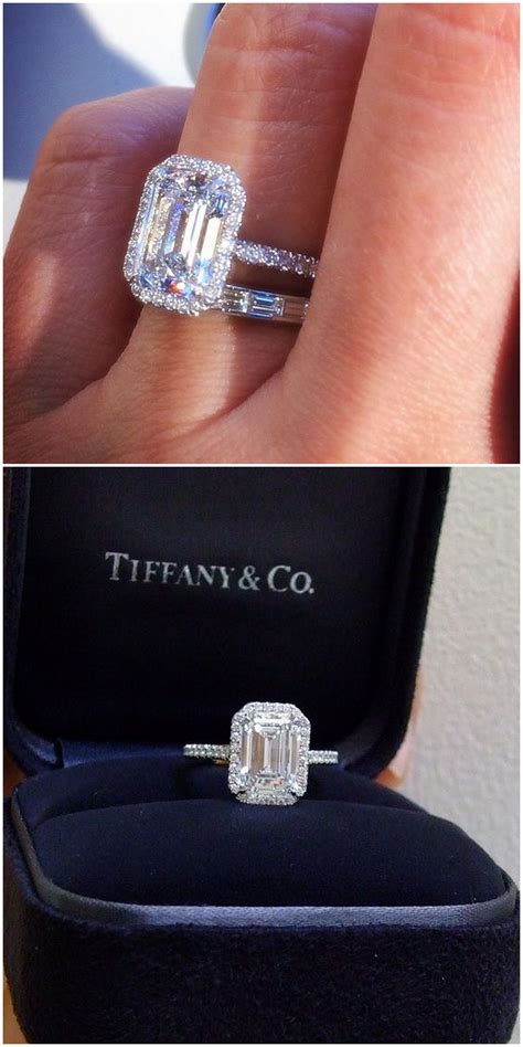 emerald cut engagement ring tiffany
