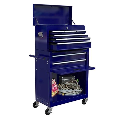 Buy 8-Drawer Rolling Tool Chest, Tool Storage Box, High Capacity Tool ...