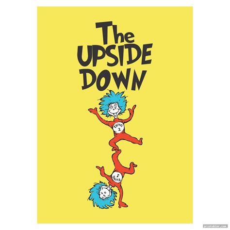 Dr Seuss Book Covers Printables - Gridgit.com