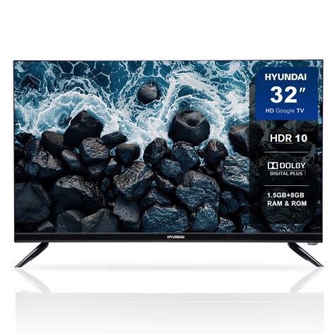 HYUNDAI 32 Inch Google LED TV (SHY32HGV05R4) | HDR10 | Voice Remote ...