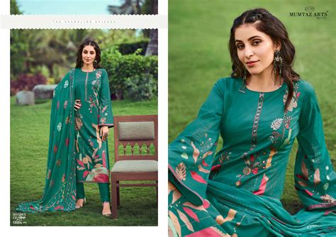 MUMTAZ ARTS SHADES OF LOVE COTTON DIGITAL PRINT WITH FANCY WORK SUITS ...