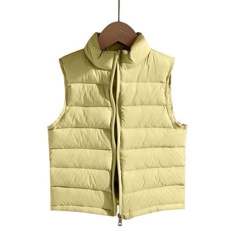 Toddler Puffer Vest Kids Boys Girls Winter Vest Casual Lightweight Cute ...