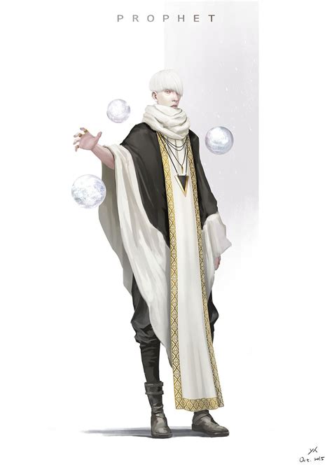 prophet, Shen YH | Character art, Character design, Character design ...