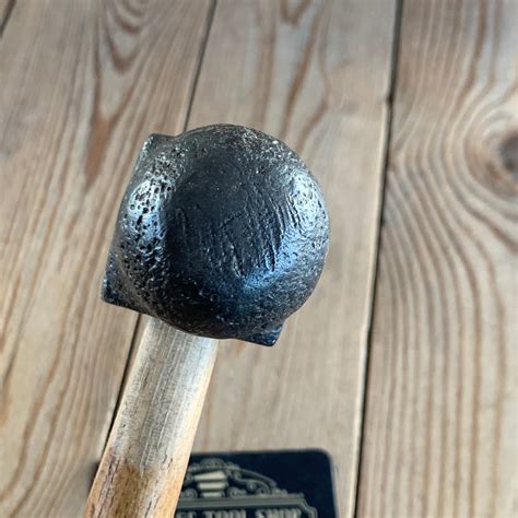 SOLD H555 Vintage Blacksmith made HEAVY BALL PEEN Hammer - Vintage Tool ...