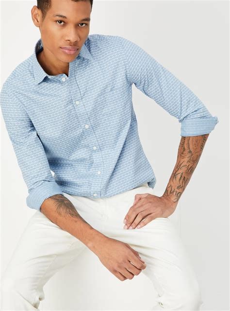 Buy Men Slim Fit Printed Casual Shirt Online at just Rs. 999.0 ...