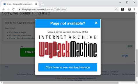 Image result for WayBackMachine Extension