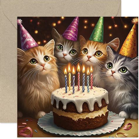 Cat Birthday Card