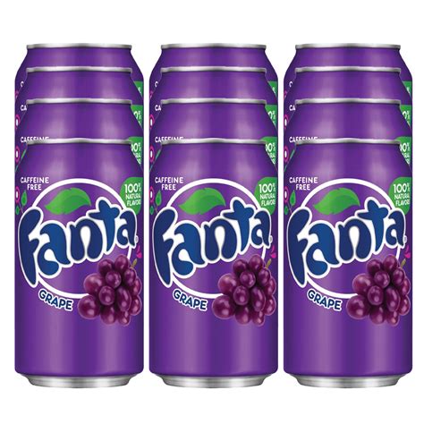 American Fanta Grape Soda Multipack, 12 x 355 ml - Bulkco