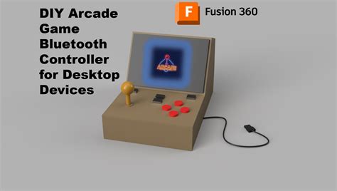 DIY Arcade Game Bluetooth Controller for Desktop Devices : 11 Steps ...