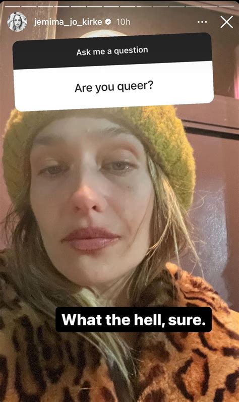 Jemima Kirke's 'What The Hell, Sure' Becomes A Meme