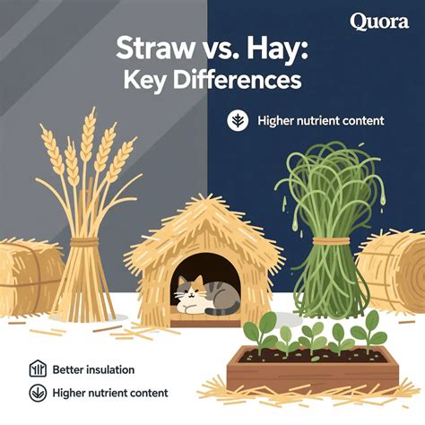 Straw vs. Hay: The Crucial Difference for Your Cat Shelter and Garden - Growersreview.com