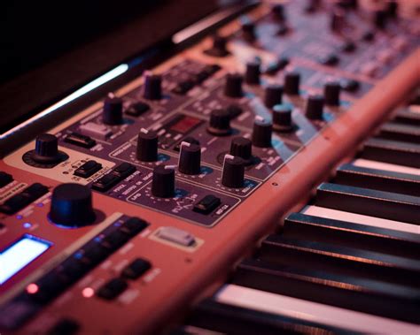 Download wallpaper 1280x1024 synthesizer, keyboards, music standard 5:4 ...