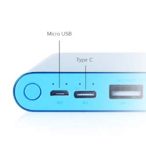 MI 10000mAh 3i Lithium Polymer Power Bank Dual Input( Micro-USB and ...