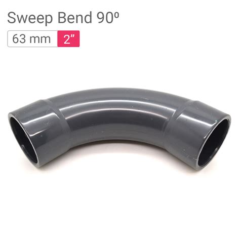 Star PVC Sweep Bend 90°63mm 2inch | mykit | Buy online | Buy Star, Bend ...