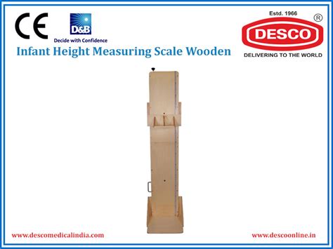 Infant Height Measuring Scale Wooden - Manufacturers & Exporters India