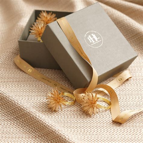 Shop Set of 4 Gold Napkin Rings - at Best Price Online in India
