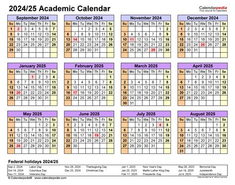 UNA Academic Calendar 2024-2025 Your Guide to the Year Ahead
