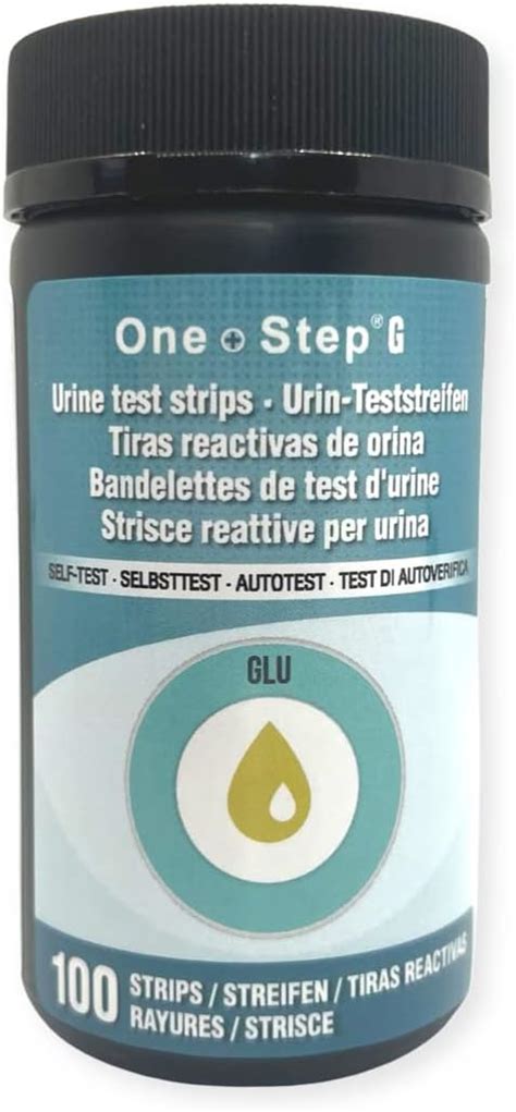 100 One Step Glucose Test Strips - Diabetes Urine India | Ubuy