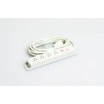 Multi-Use Power Strip, 4 Outlets 15-A Retaining, Cable Set with Twist ...