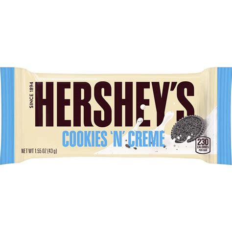 Hershey's Cookies 'n' Creme White Chocolate 43g | Woolworths