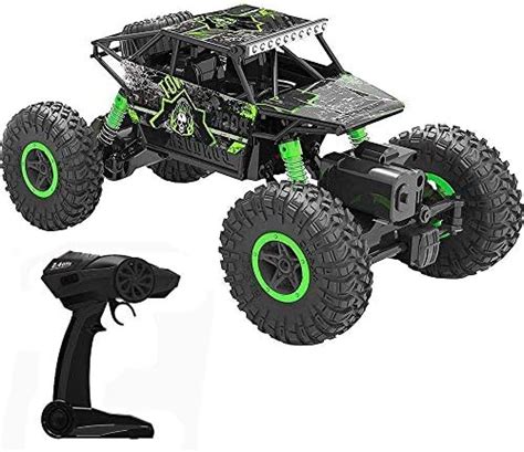 SMART PICKS Plastic Rechargeable 4wd Rally Car Rock Crawler R/C Monster ...