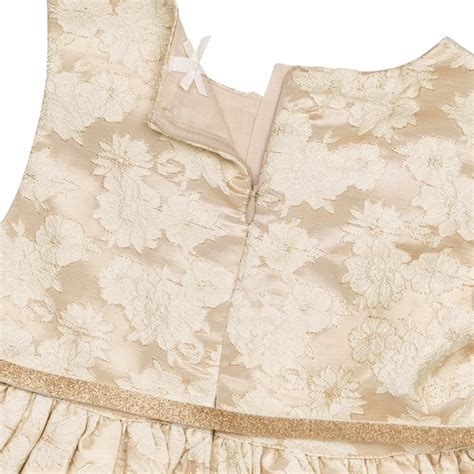 Buy Girls Sleeveless Partywear Dress Striped-Multicolor Online at Best ...