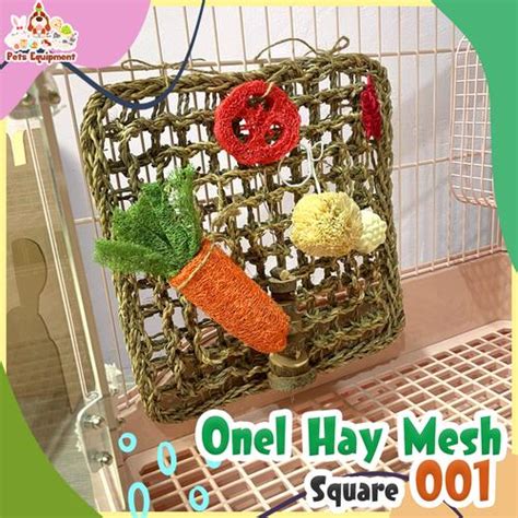 Jual ONEL HAY MESH SQUARE 001/MAINAN GIGIT KELINCI MARMUT CHINCHILLA ...