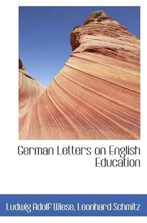 German Letters on English Education : Amazon.in: Books