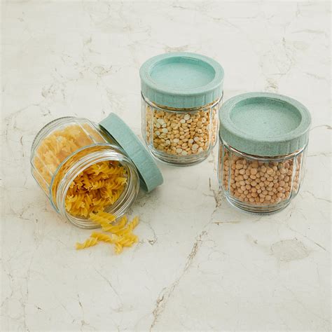 Buy Palestine Set of 3 Glass Storage Jars - 750ml from Home Centre at ...