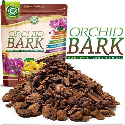Buy Organic Orchid Potting Bark Premium Grade Medium Bark for Proper ...