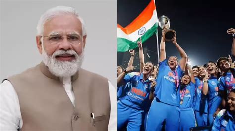 India's champion team met PM Narendra Modi after winning the World Cup ...