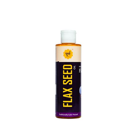 POORNA Cold-Pressed Flaxseed Oil - 200ml – POORNA by PSM