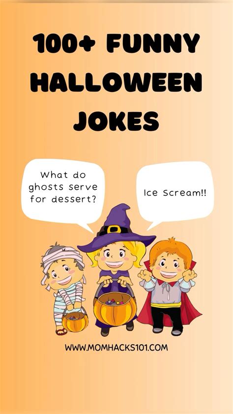 Best 11 100+ Best Halloween Jokes For Kids: Funny Puns & Dad Jokes ...