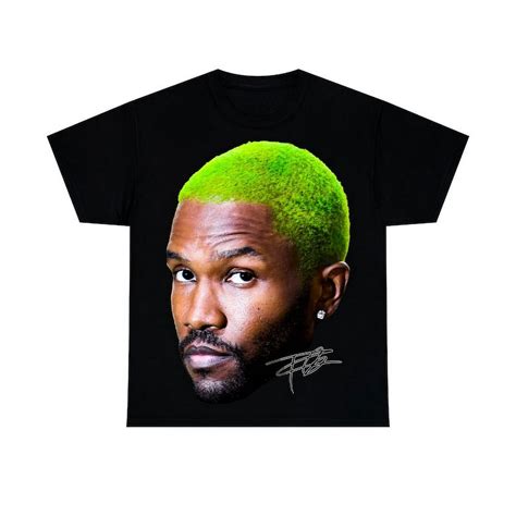 FRANK OCEAN T-SHIRT Rap Tee Concert Merch Album Cover Graphic Blond Odd ...