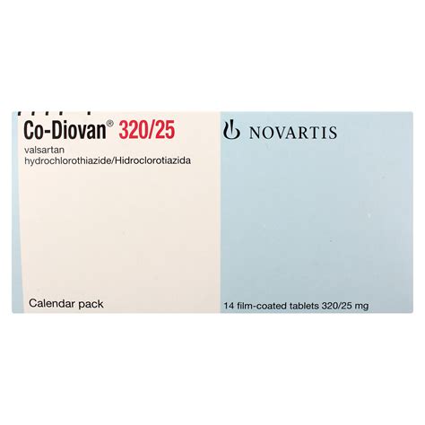Comprar Co-Diovan Novartis 320 Mg/ 25 Mg X 14 Tablletas | Walmart Guatemala - Paiz | Guatemala