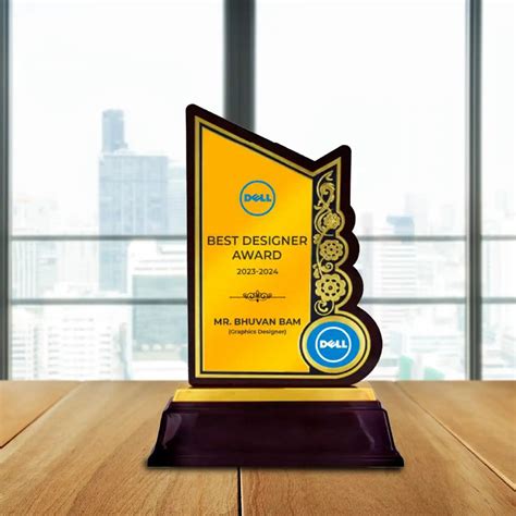 Buy High-Quality Asymmetrical Shield Trophy | Bulk Order