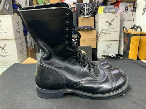 HH Corcoran Jump Boots Military Paratrooper Black 8 E | eBay