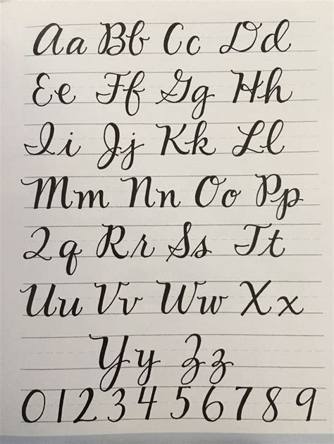 Image result for Hand Lettering Alphabet Script