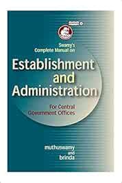 Buy Swamy’s Complete Manual on Establishment and Administration Book ...