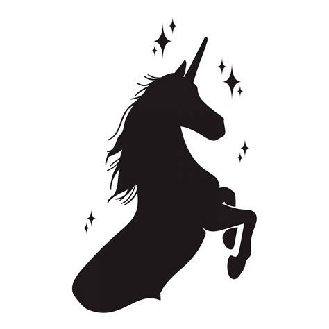 Unicorn Vector Silhouette at Vectorified.com | Collection of Unicorn Vector Silhouette free for ...
