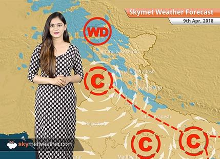 Weather Forecast for April 9: Pre Monsoon rains in Kashmir, West Bengal ...